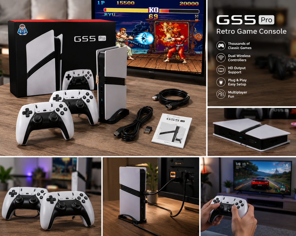 GS5 Pro Retro Gaming Console
