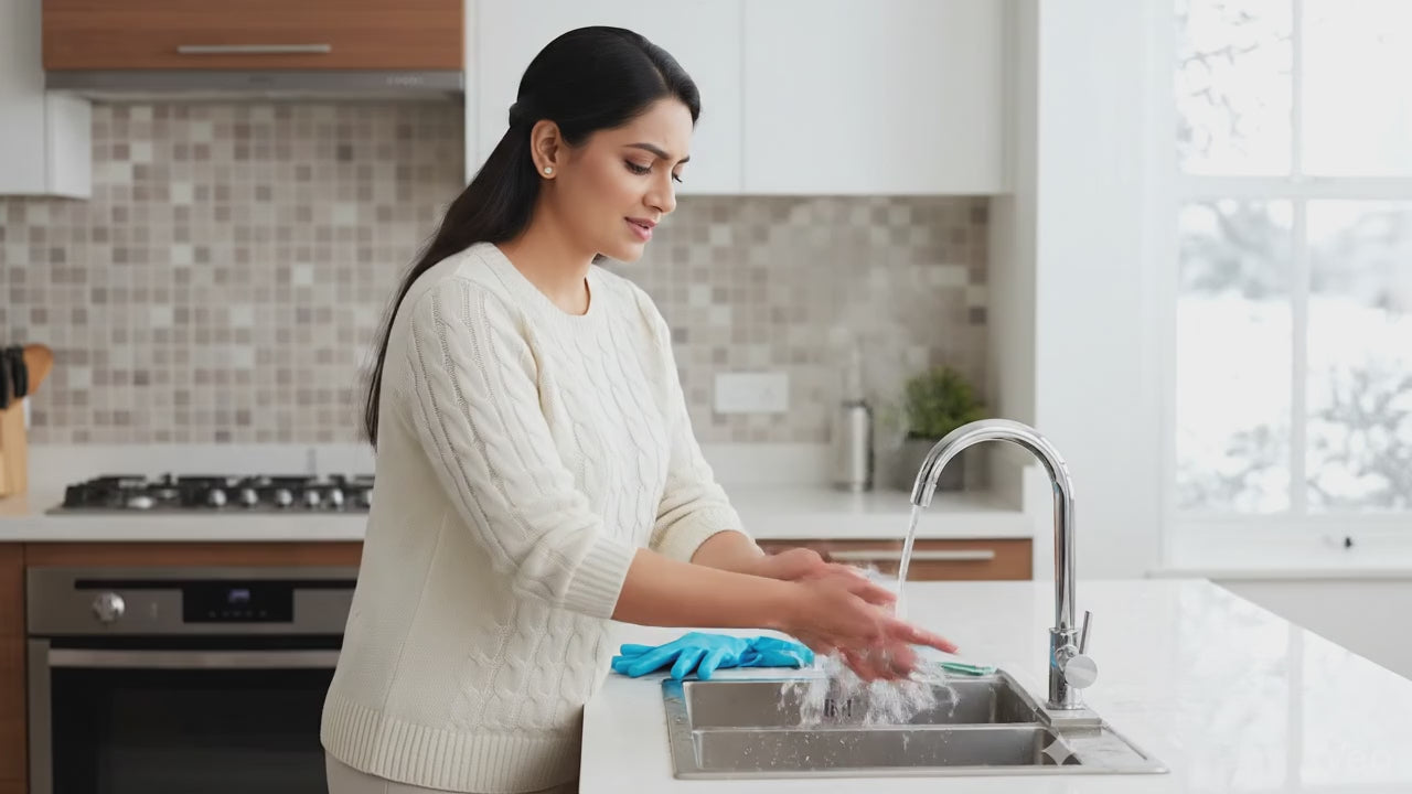 Magic Silicone Cleaning Hand Gloves for Kitchen