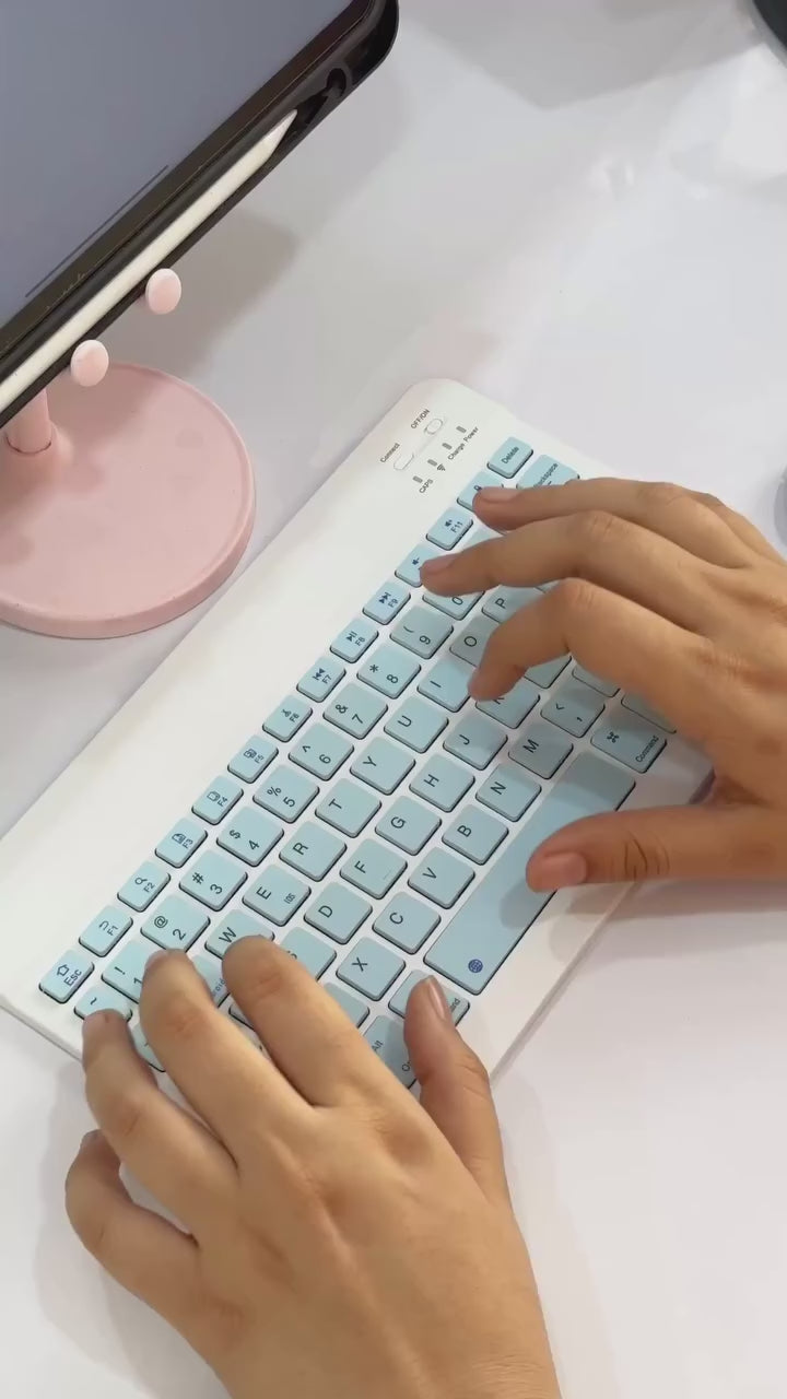Rechargeable Wireless Keyboard & Mouse Combo